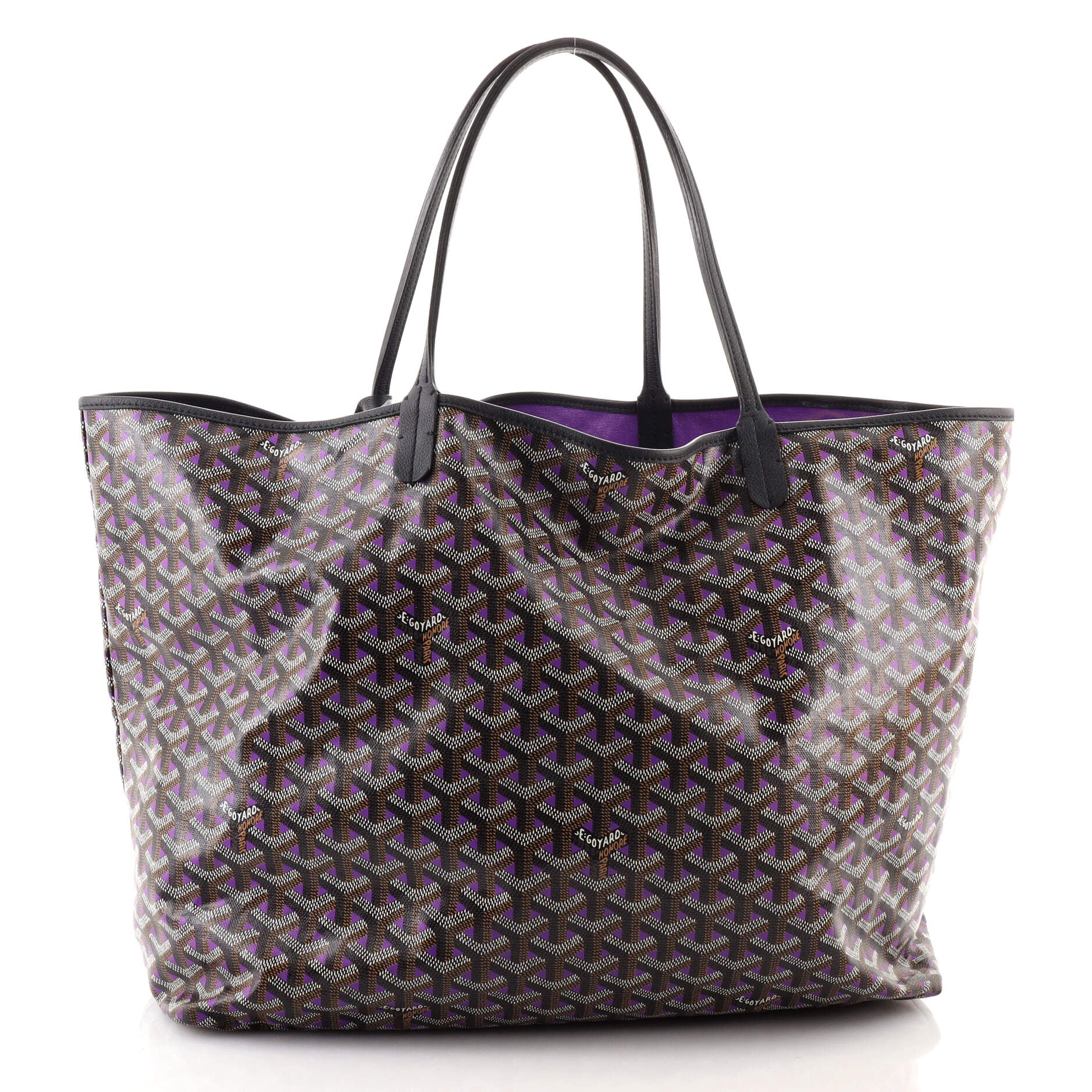 fake woman Goyard in Griffith store Saint Louis Claire Voie Tote Purple,  fake woman Goyard bags