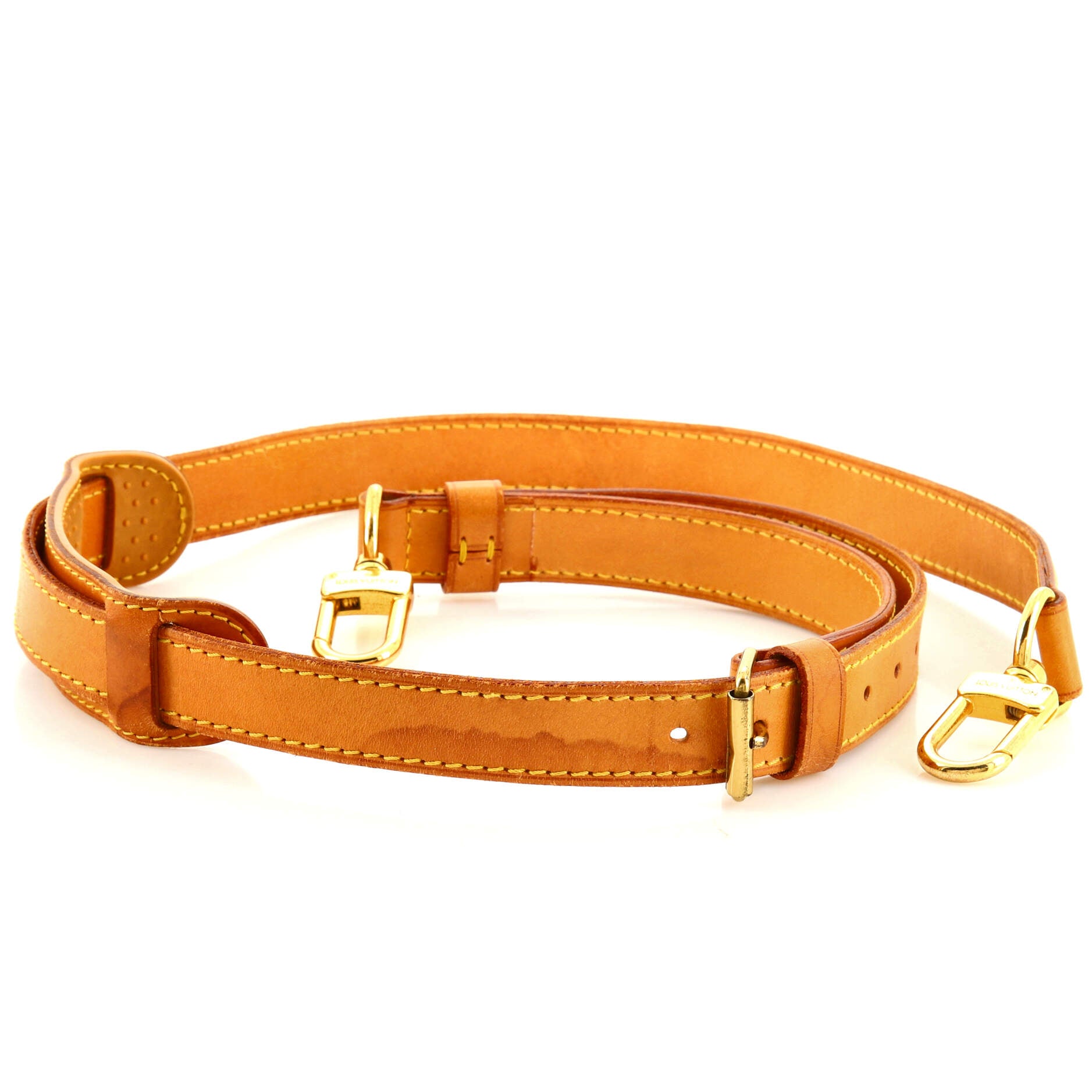 Louis Vuitton 16mm Vachetta Leather Shoulder Strap - Yoogi's Closet