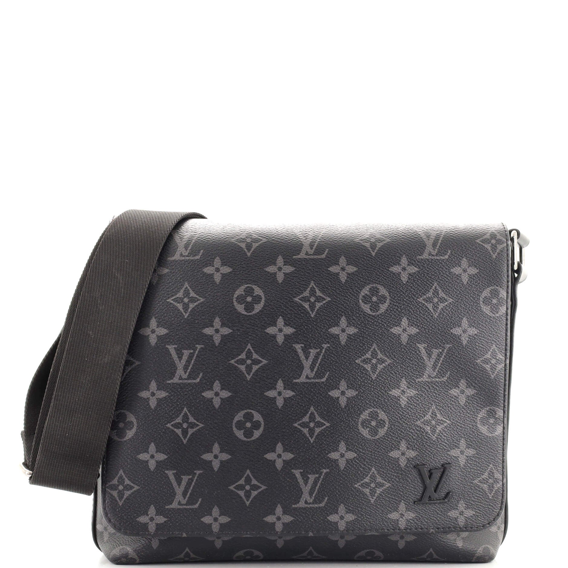 Louis Vuitton pre-owned Monogram Eclipse District PM Messenger Bag -  Farfetch