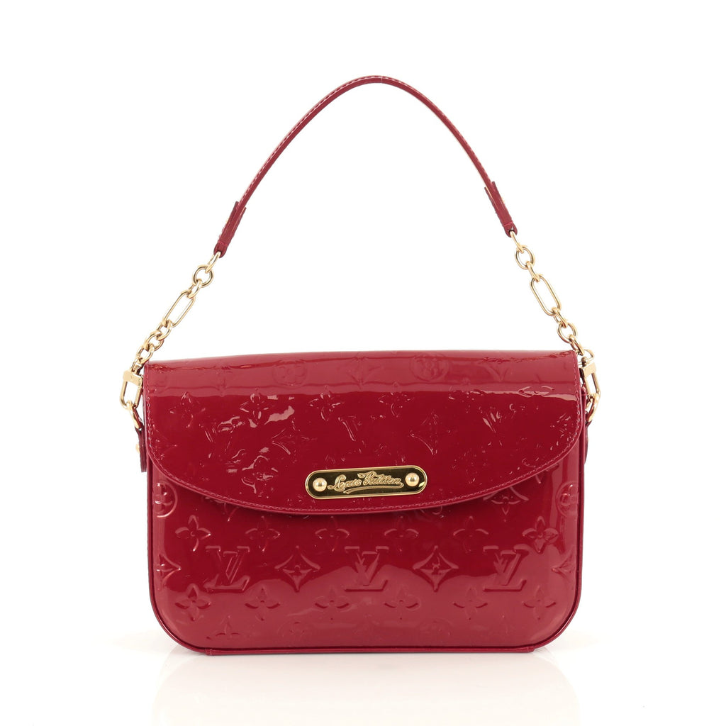 Buy Louis Vuitton Rodeo Drive Handbag Monogram Vernis Red 1822201 – Trendlee