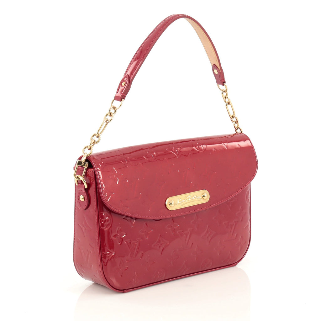 Buy Louis Vuitton Rodeo Drive Handbag Monogram Vernis Red 1822201 – Rebag