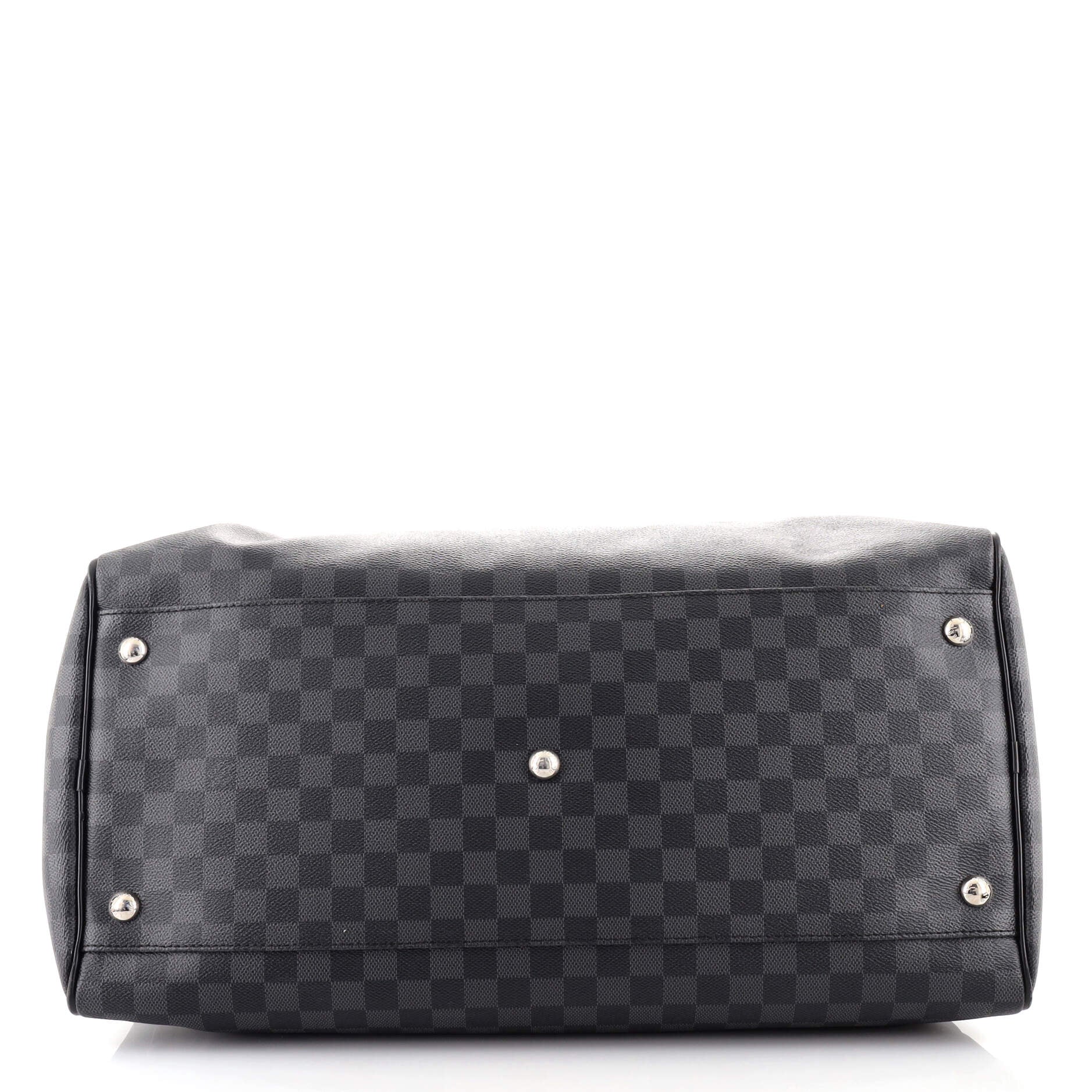 Louis Vuitton 2009 Pre-owned Damier Graphite Renzo Crossbody Bag - Black