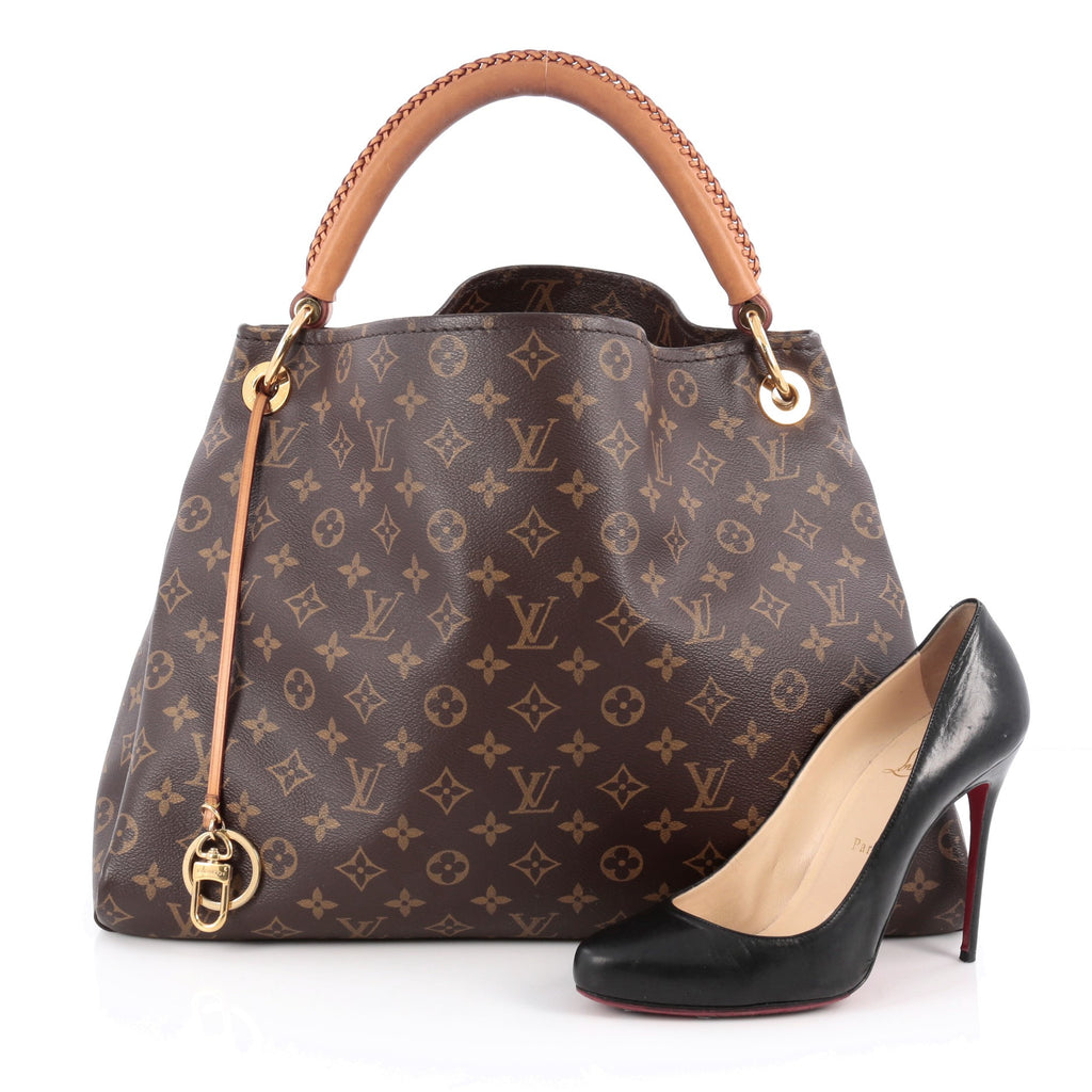 Buy Louis Vuitton Artsy Handbag Monogram Canvas MM Brown 1826201 – Rebag