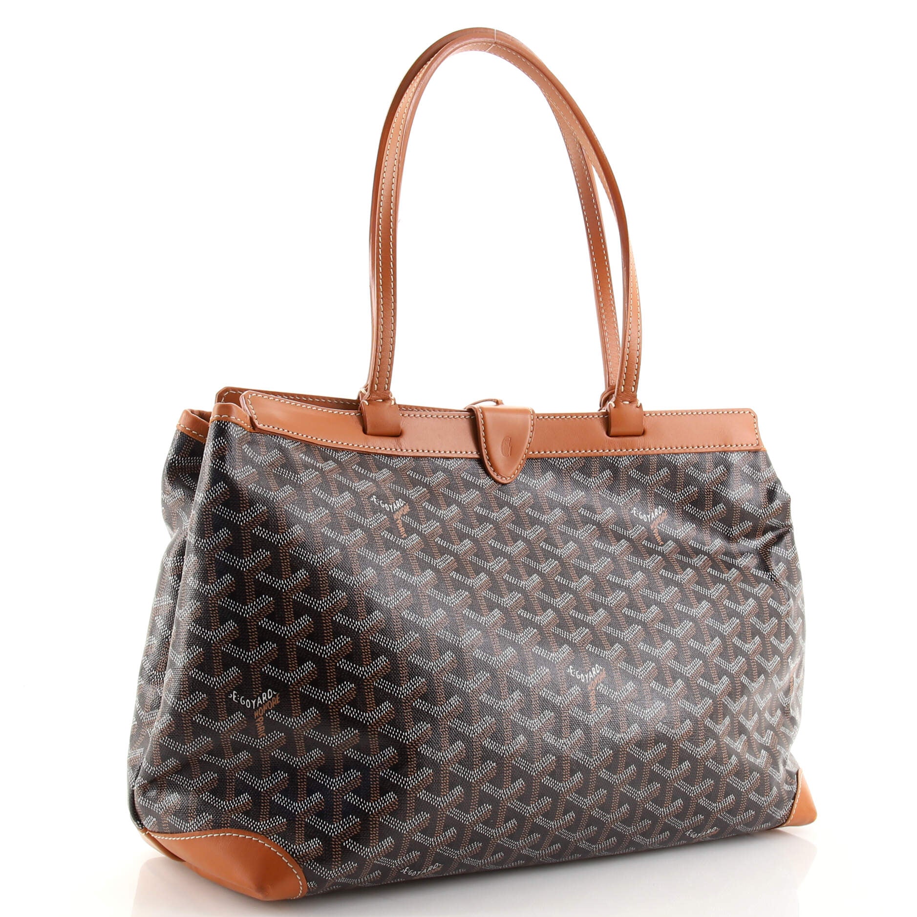 Goyard 1990-2000s Pre-owned Boeing 55 Handbag - Brown