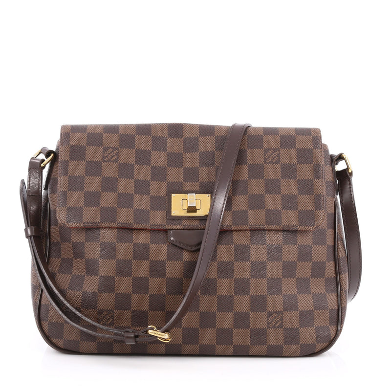 Buy Louis Vuitton Besace Rosebery Handbag Damier Brown 1842701 – Rebag