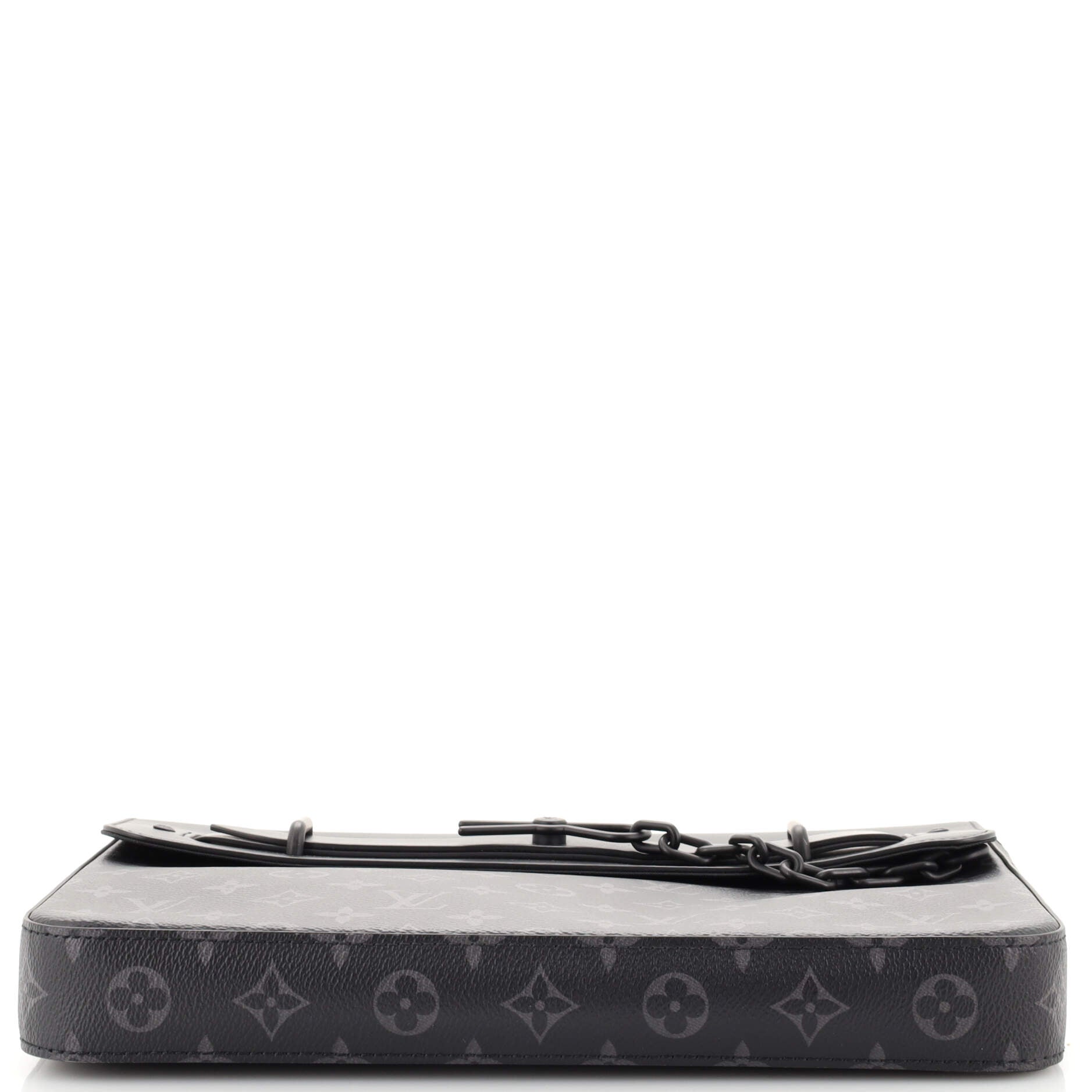 Shop Louis Vuitton MONOGRAM Dots Monogram A4 Leather Logo