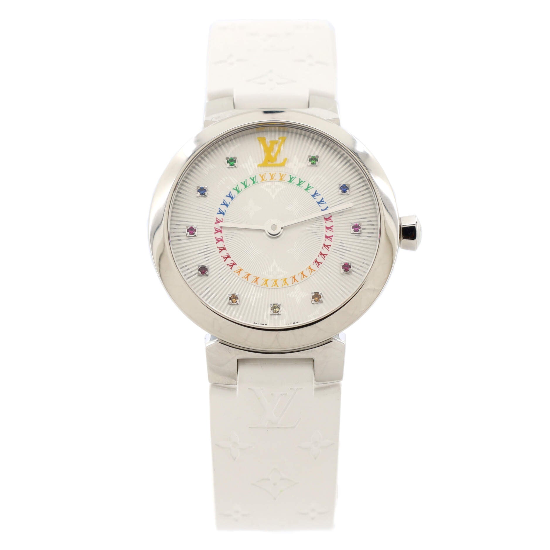 Louis Vuitton 2000s Pre-owned Tambour 24mm - White