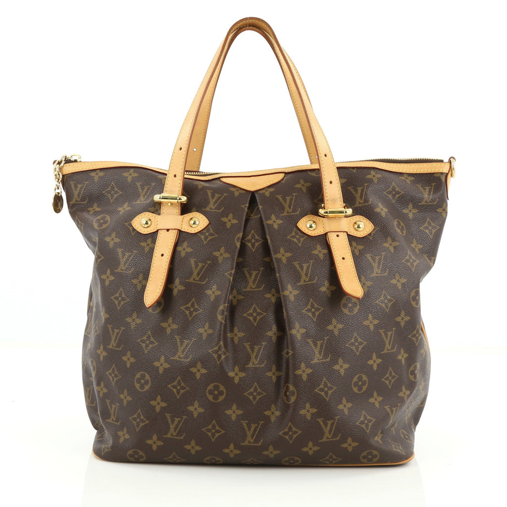 Buy Louis Vuitton Palermo Handbag Monogram Canvas GM Brown 1857703 – Trendlee