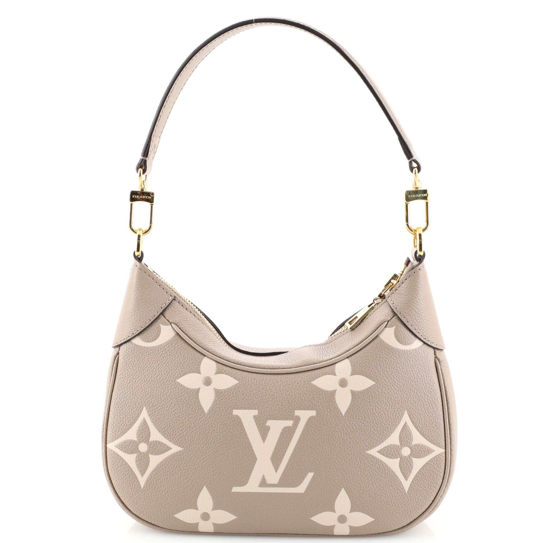 Louis Vuitton Bagatelle Nm Handbag Bicolor Monogram Empreinte Giant