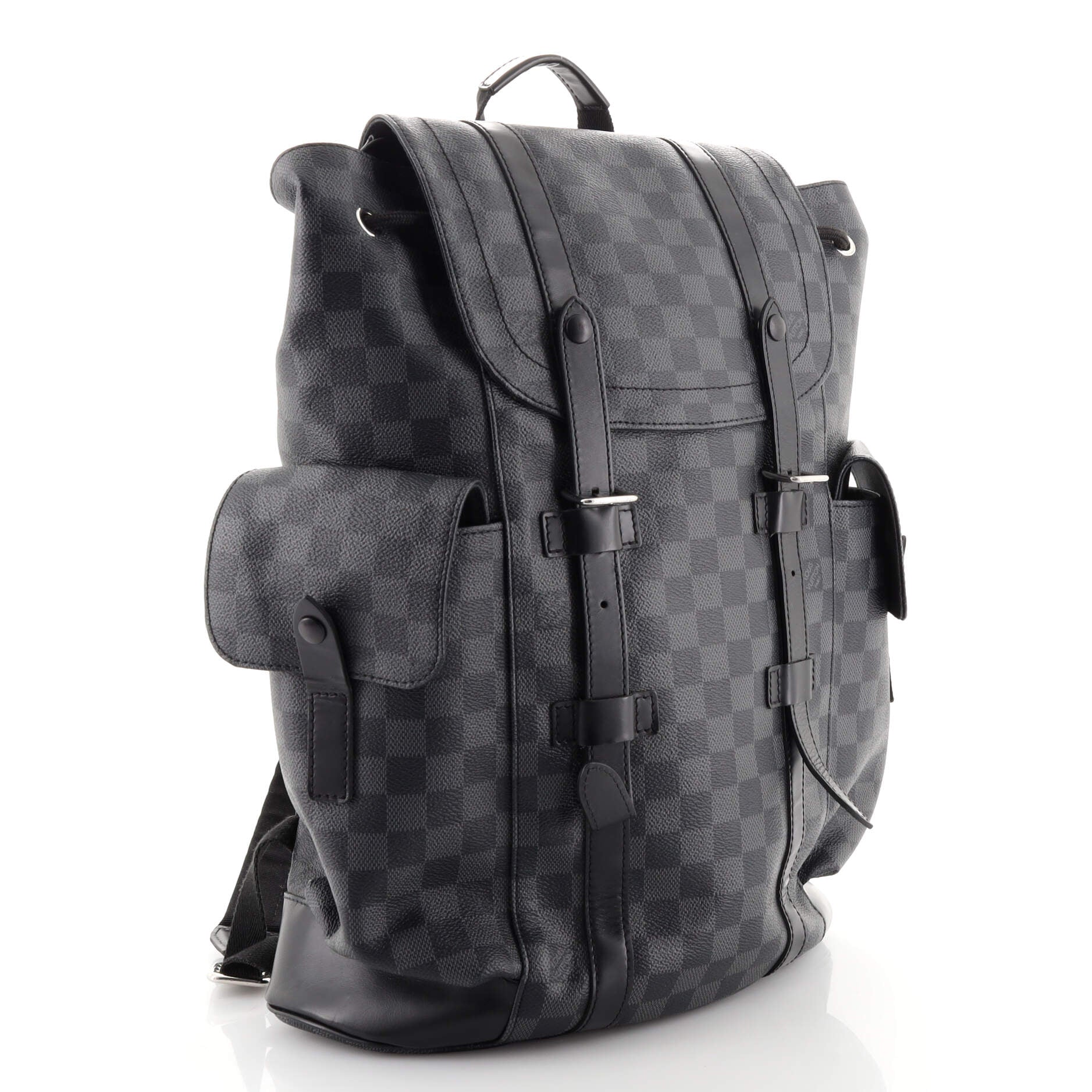 Discovery PM Backpack - Luxury Damier Graphite Canvas Grey