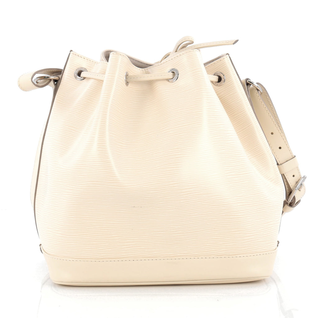 Buy Louis Vuitton Petit Noe NM Handbag Epi Leather White 1862304 – Trendlee