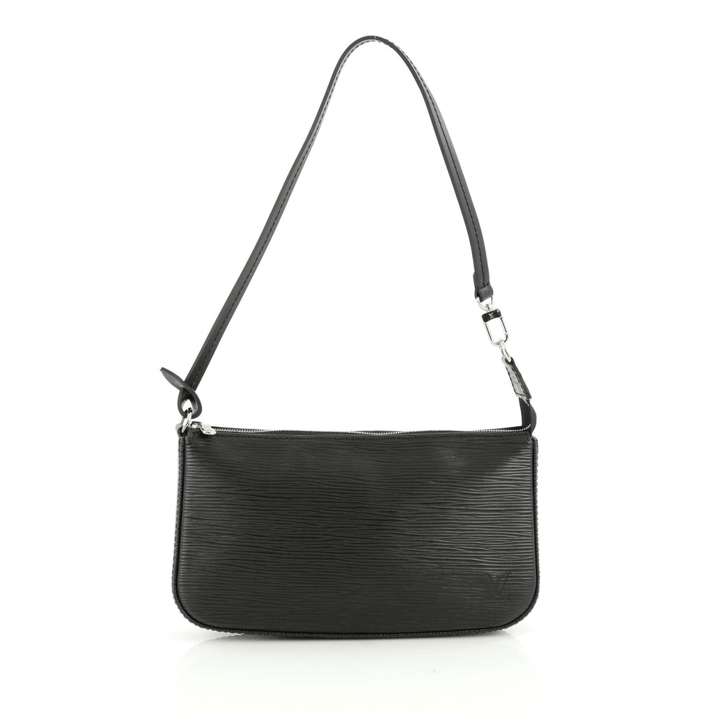 Buy Louis Vuitton Pochette NM Epi Leather Black 1862701 – Rebag