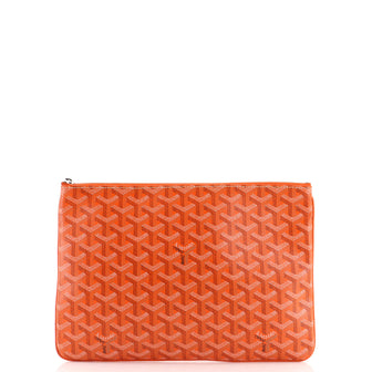 Goyard Goyardine Senat Pochette MM Green