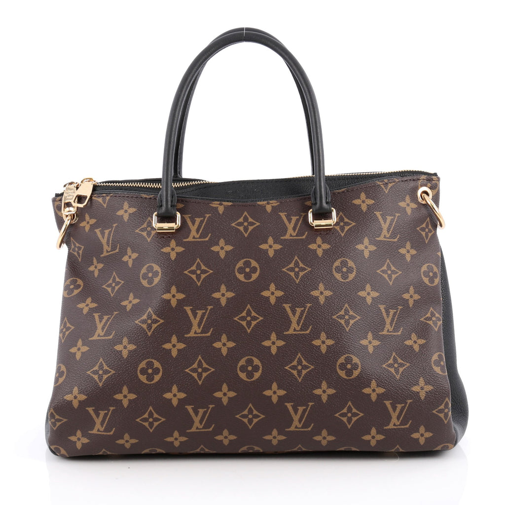 Buy Louis Vuitton Pallas Tote Monogram Canvas Brown 1882602 – Trendlee