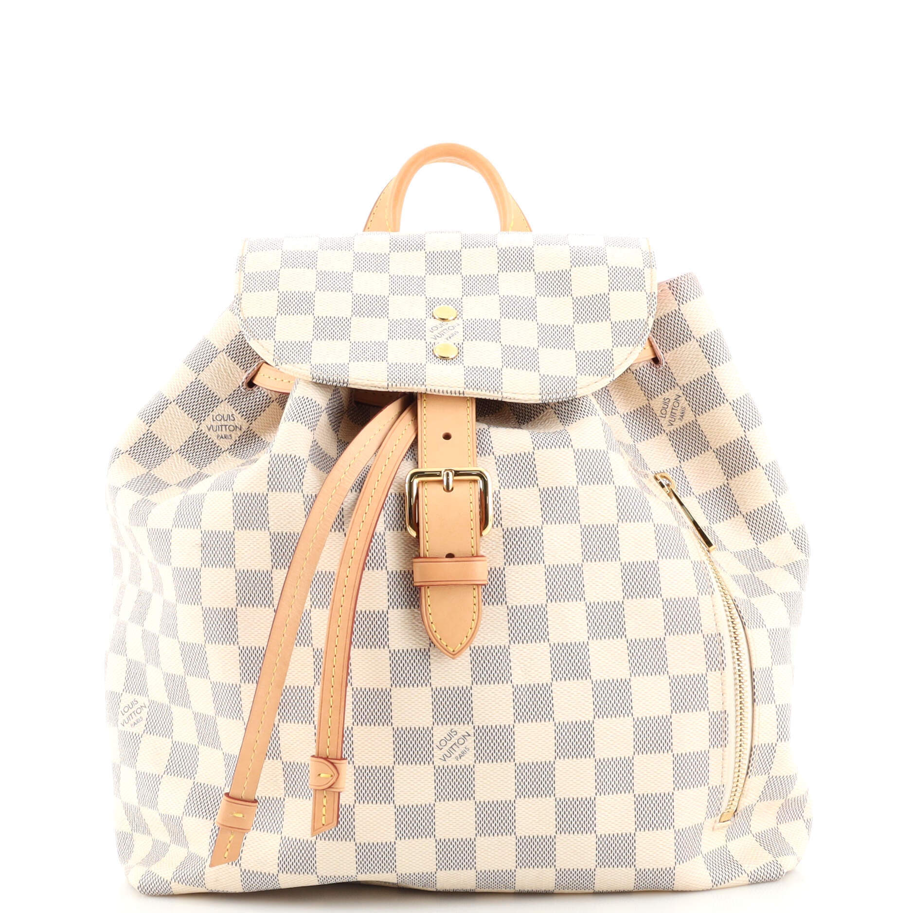 Louis Vuitton Damier Azur Sperone Backpack - Neutrals Backpacks