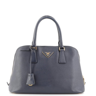 Prada Promenade Bag Saffiano Leather Medium Blue 1888111