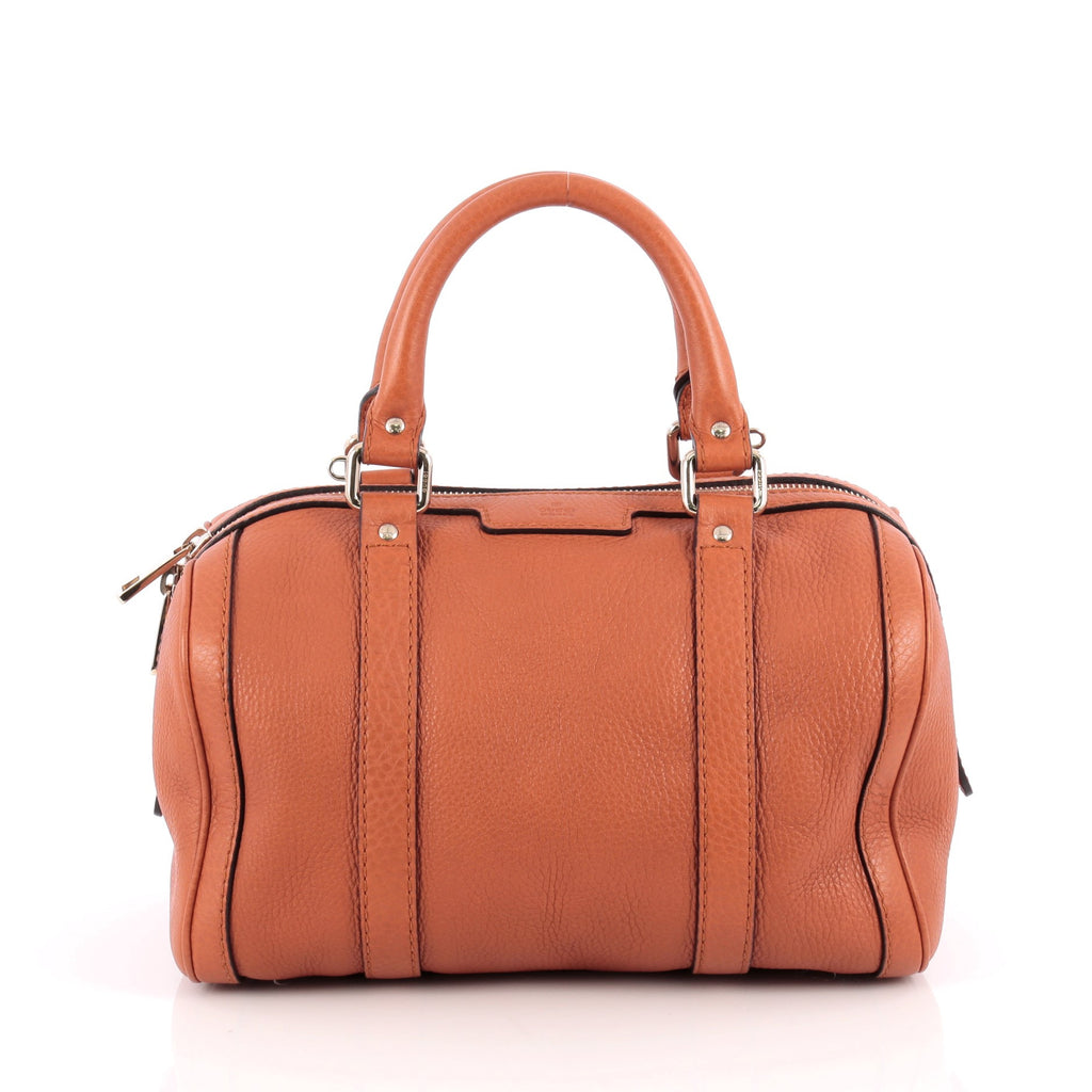 Buy Gucci Joy Boston Bag Leather Small Orange 1895601 – Rebag