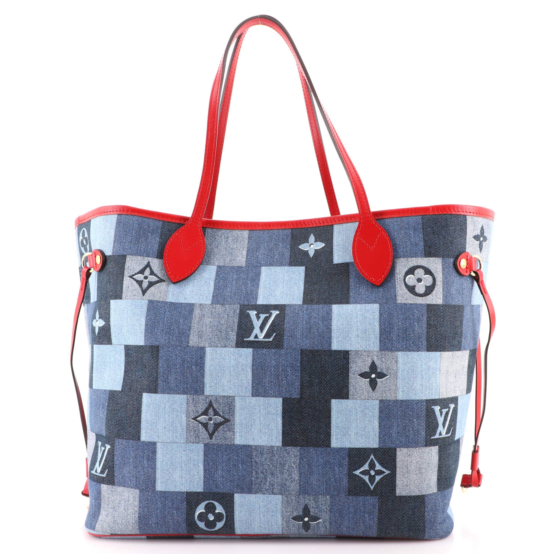 Louis Vuitton pre-owned Speedy 30 Denim Patchwork Tote - Farfetch