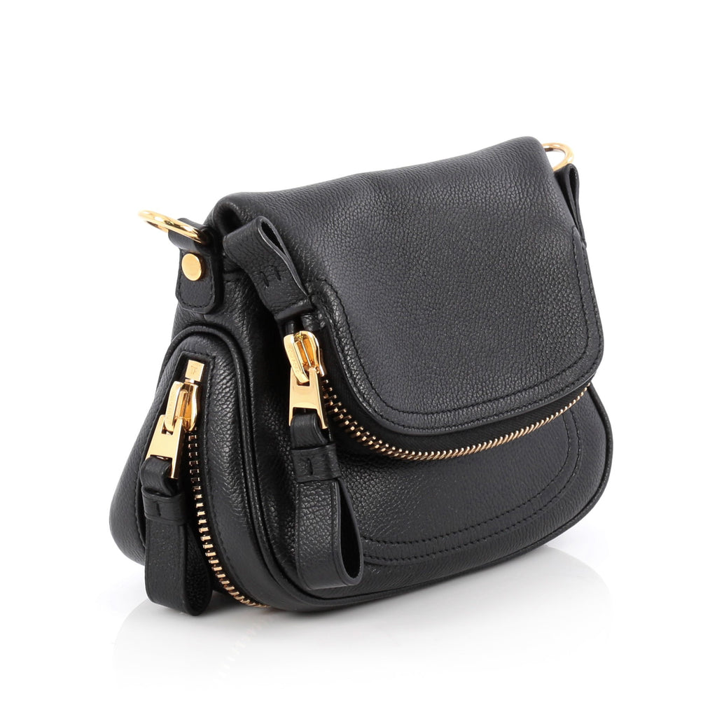 Buy Tom Ford Jennifer Crossbody Bag Leather Mini Black 1900301 – Trendlee