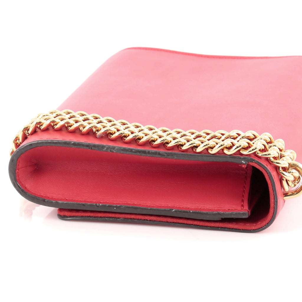 Buy Louis Vuitton Chain Louise Clutch Leather MM Red 1901201 – Trendlee