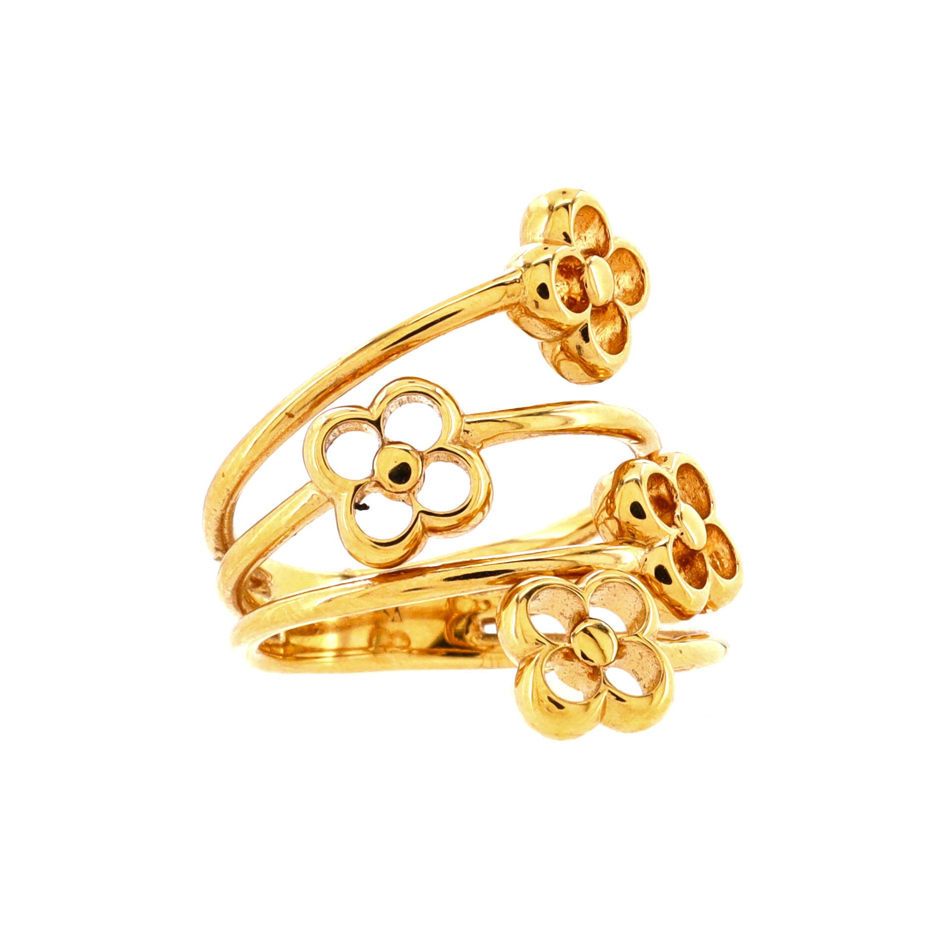 LOUIS VUITTON Flower full ring M68130｜Product Code：2100300982162