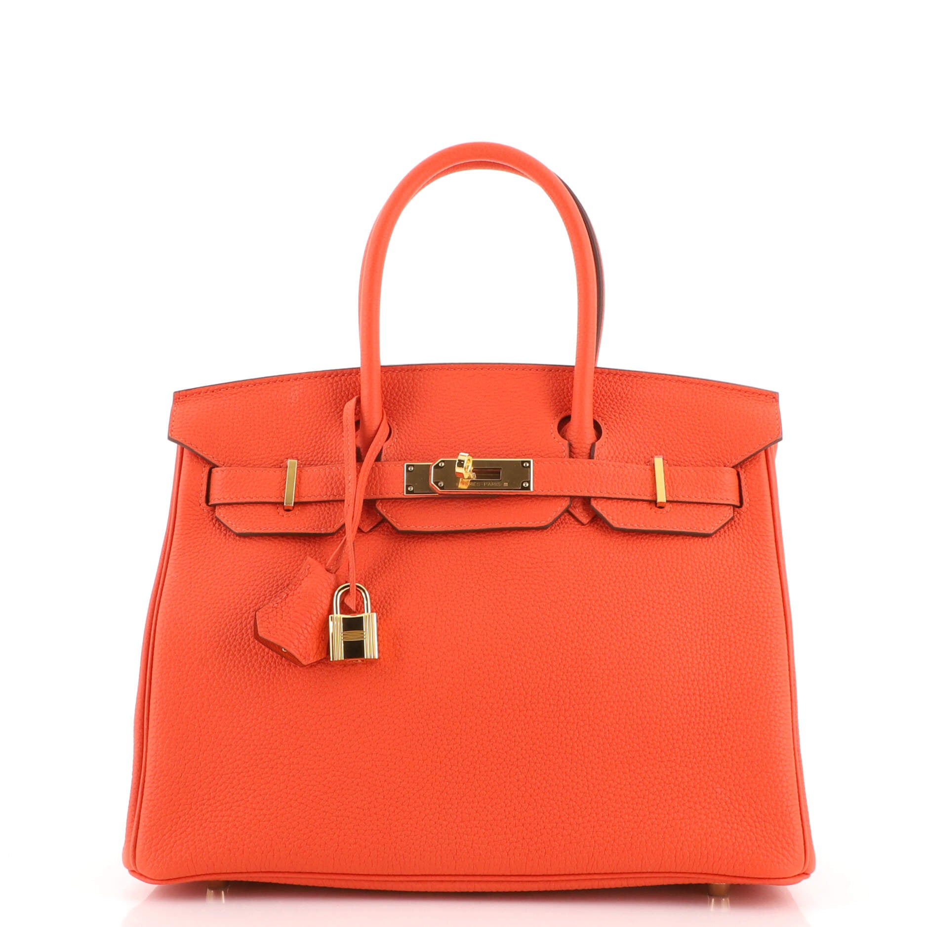 Hermès Birkin 25 Top Handle Bag In Black Togo With Rose Gold Hardware