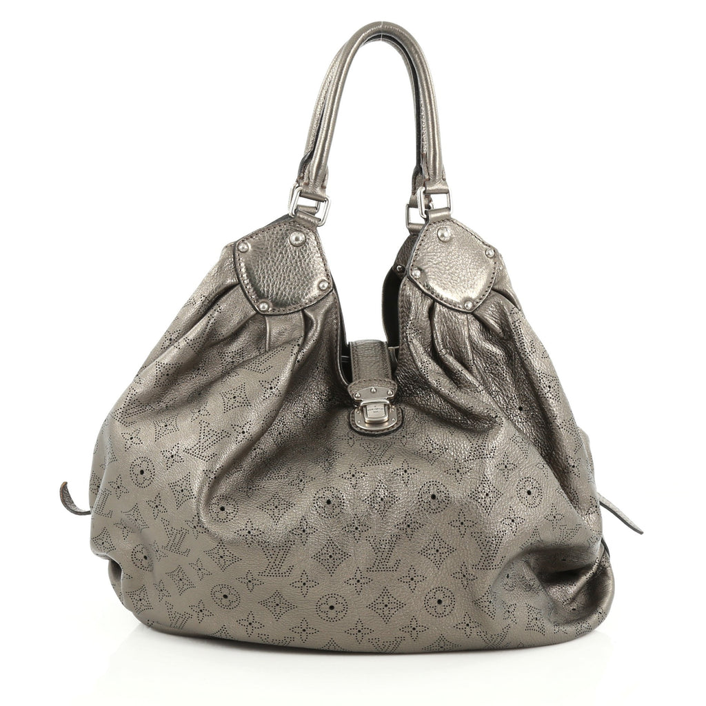 Buy Louis Vuitton XL Hobo Mahina Leather Gray 1911201 – Trendlee