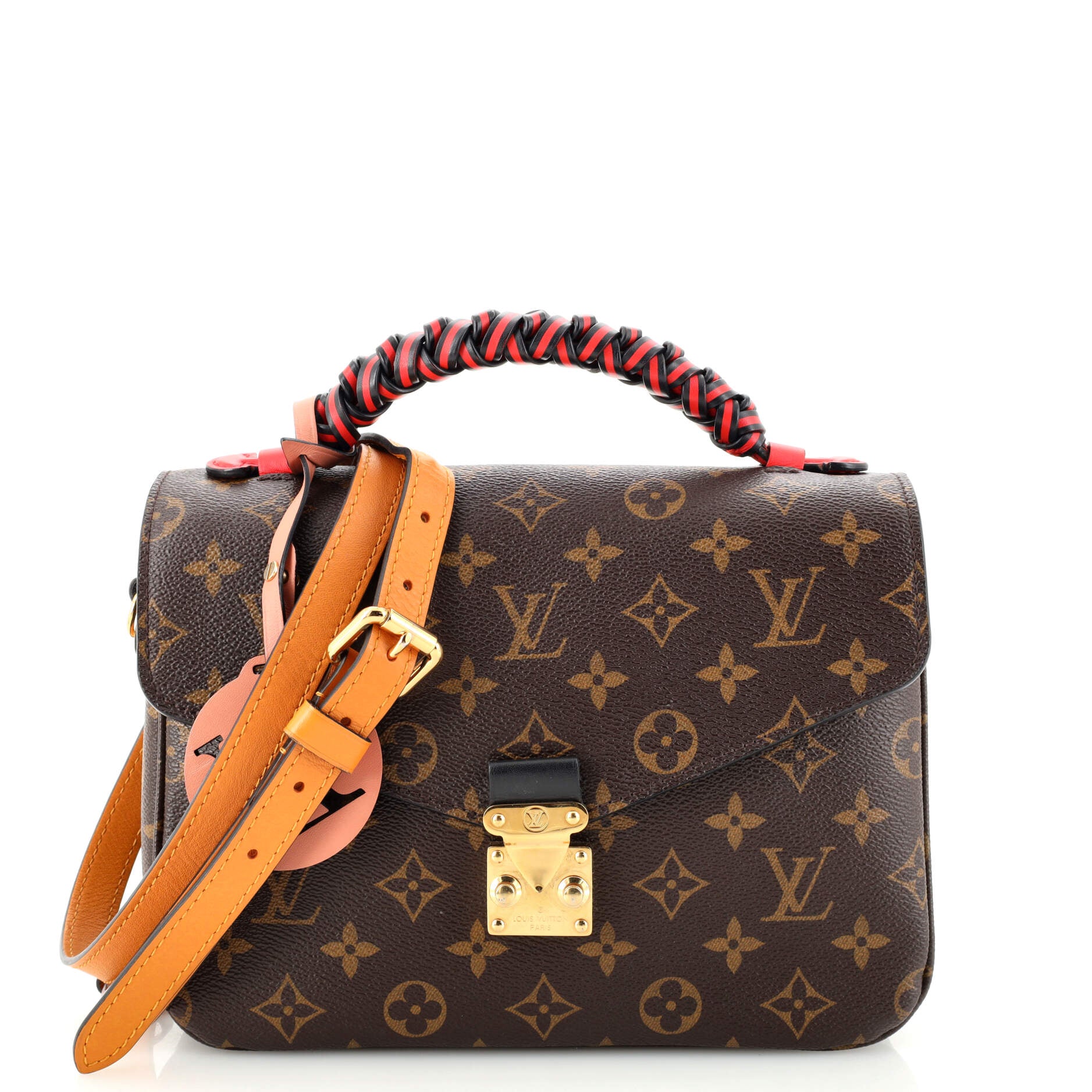 Louis Vuitton Monogram Canvas Braided Handle Pochette Metis Bag - Yoogi's  Closet