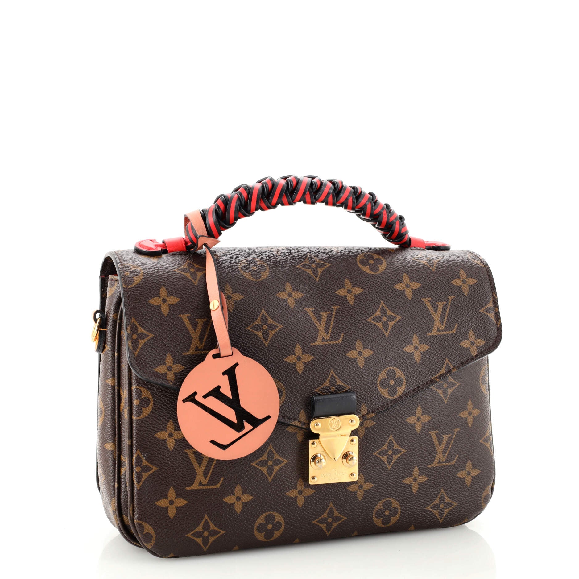 Lv Pochette Metis Braided Handle