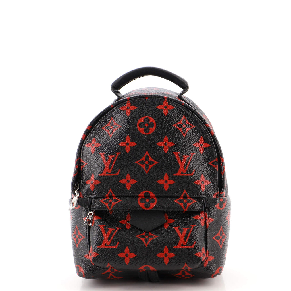 SOLD Louis Vuitton Infrarouge Palm Springs Mini Backpack BlackRed Rare  limited edition  Reetzy