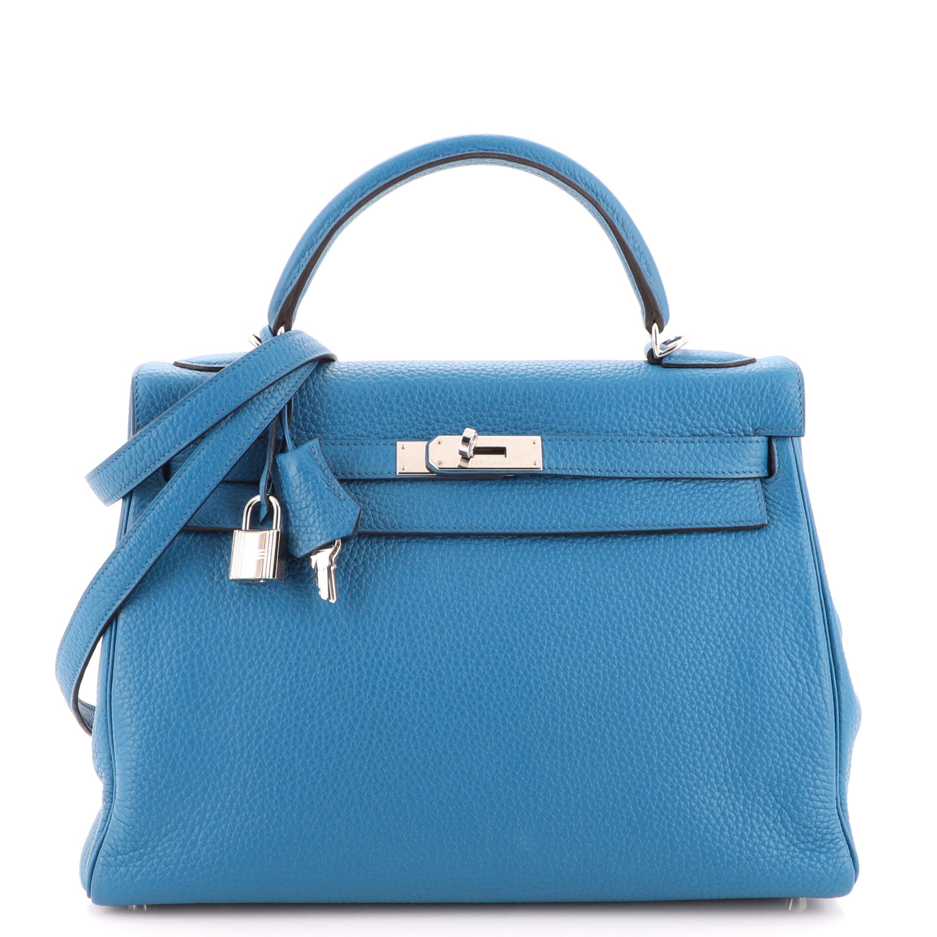 Hermes Epsom Birkin 30 Bleu Izmir