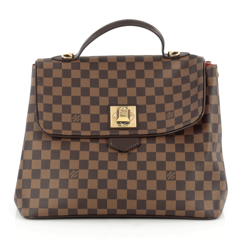 Buy Louis Vuitton Bergamo Handbag Damier GM Brown 1928904 – Trendlee