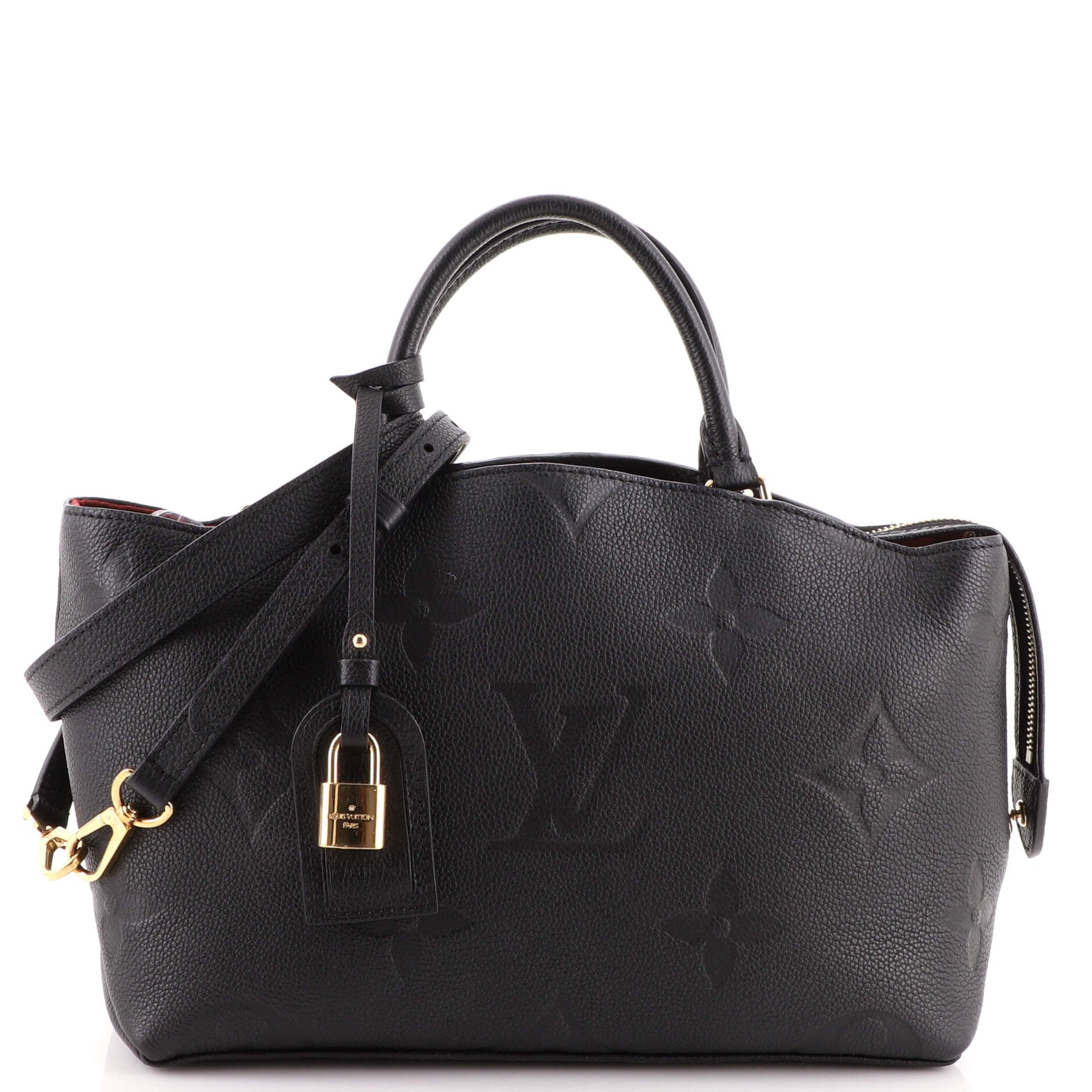 Louis Vuitton Petit Palais Black Monogram Empreinte