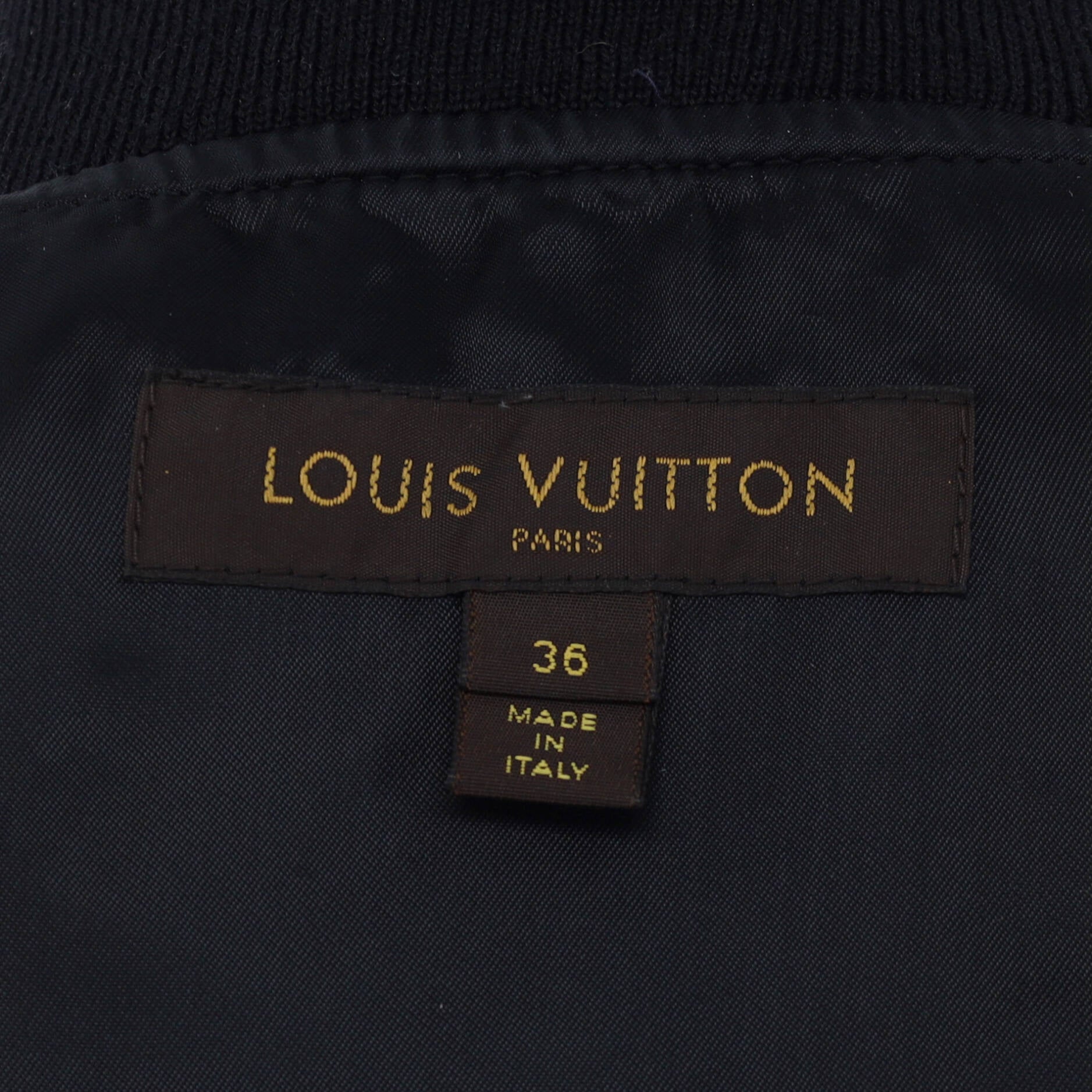 Louis Vuitton, Jackets & Coats, Louis Vuitton Womens Bomber Jacket  Polyamide With Embroidered Patches