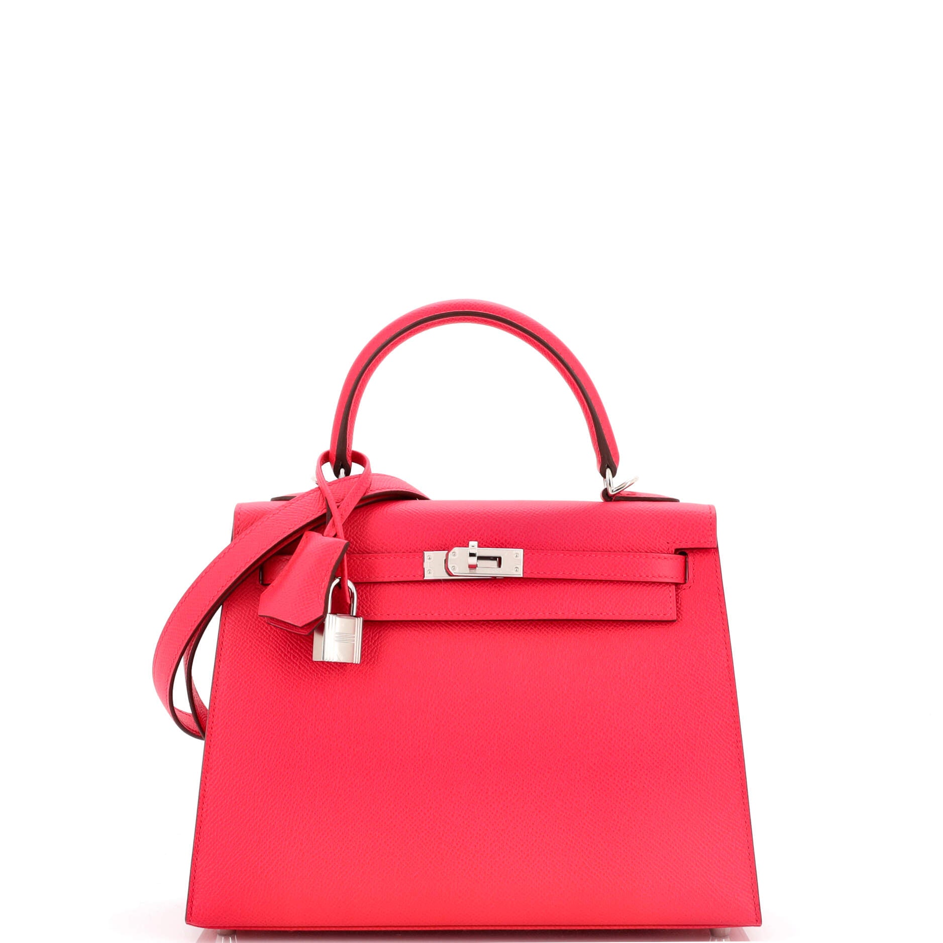 Rouge Grenat Epsom Sellier Mini Kelly 20 II Palladium Hardware, 2021, Handbags & Accessories, 2022