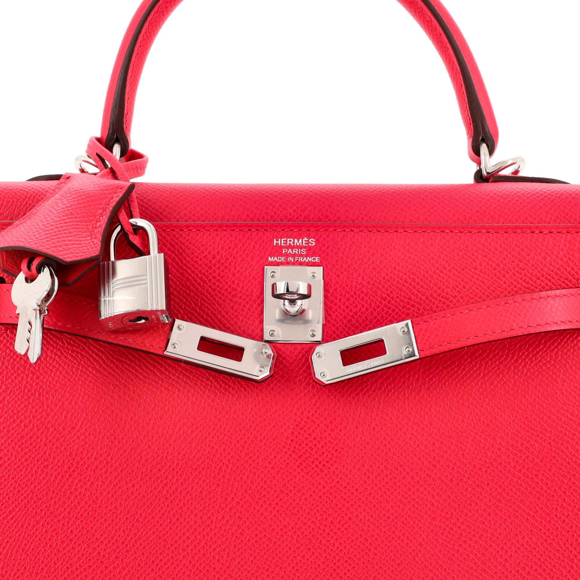 Hermes Birkin 30 Framboise Pink Red Bag Handbag Palladium Hardware 2021