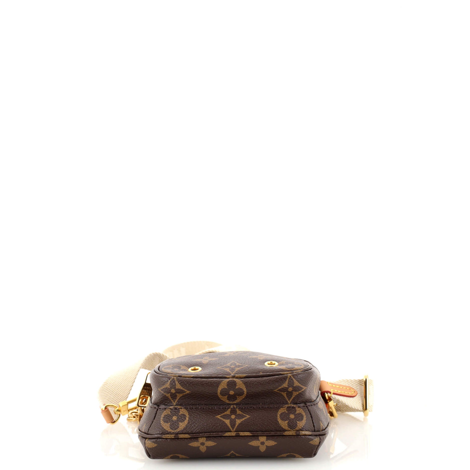 Louis Vuitton Steamer Bag Monogram Canvas with LV Friends Patch Xs Brown