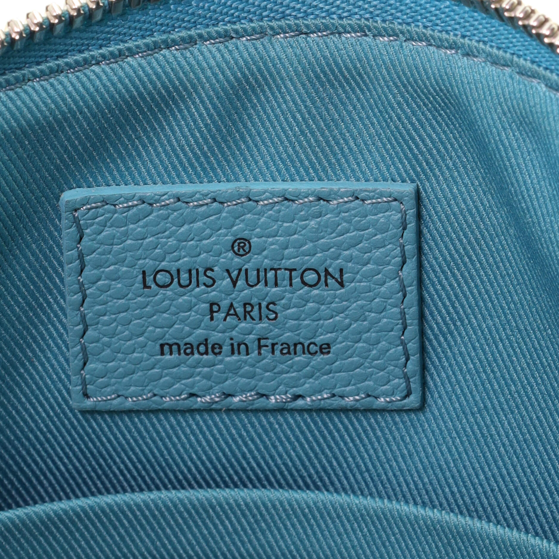 Louis Vuitton City Keepall Graphite Teal