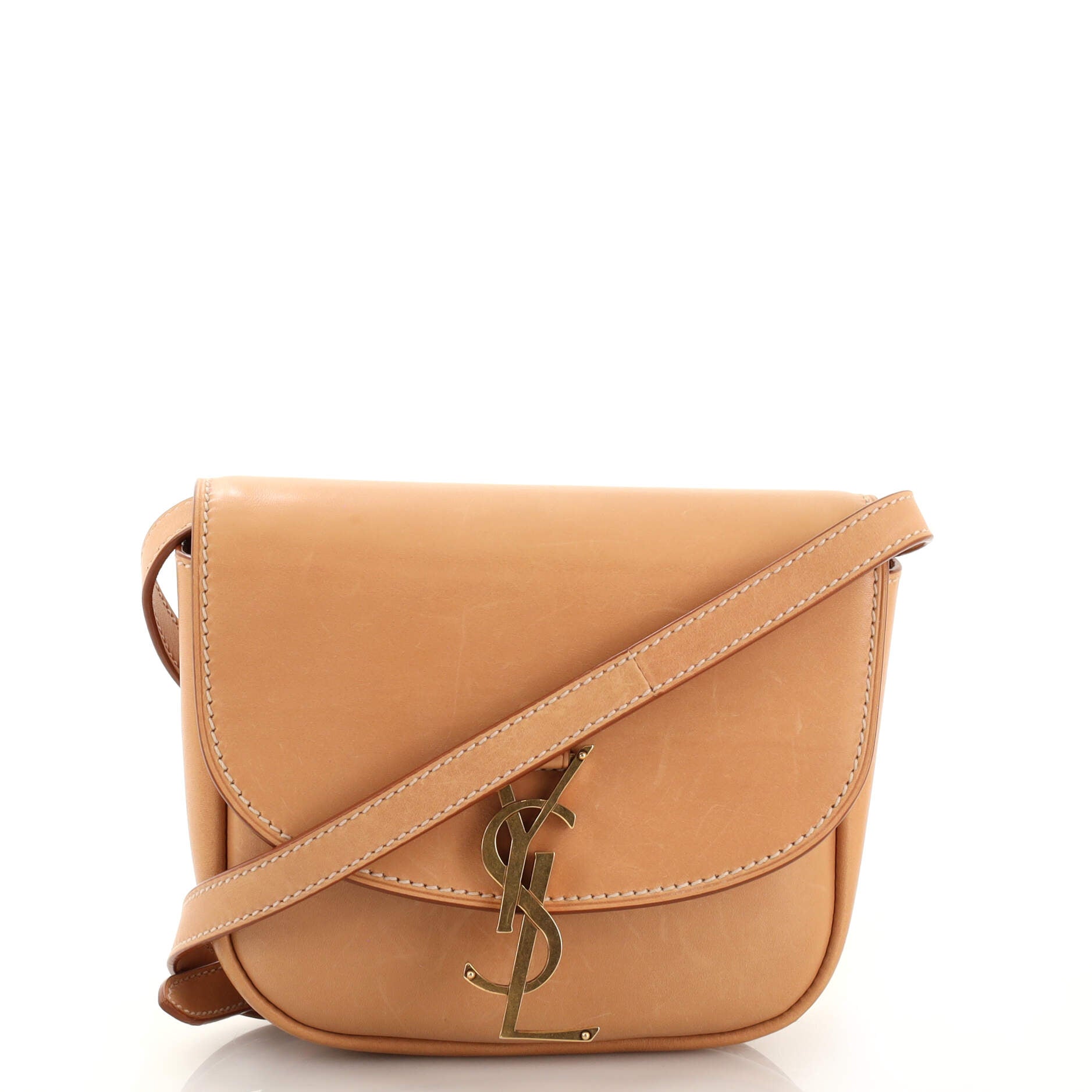 Saint Laurent Small Kaia Satchel Bag in Olive