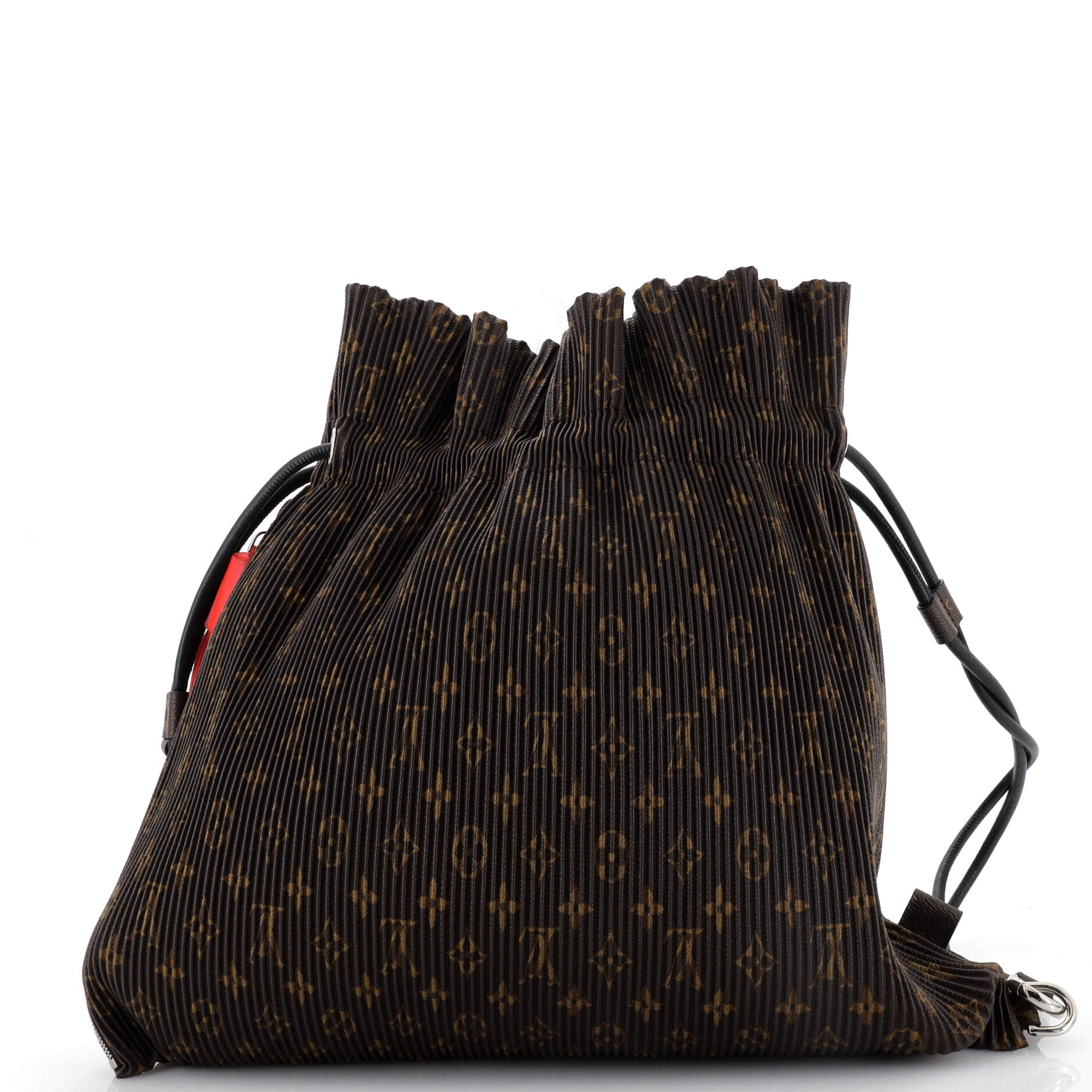 Louis Vuitton Pleated Monogram Explorer GM Bag