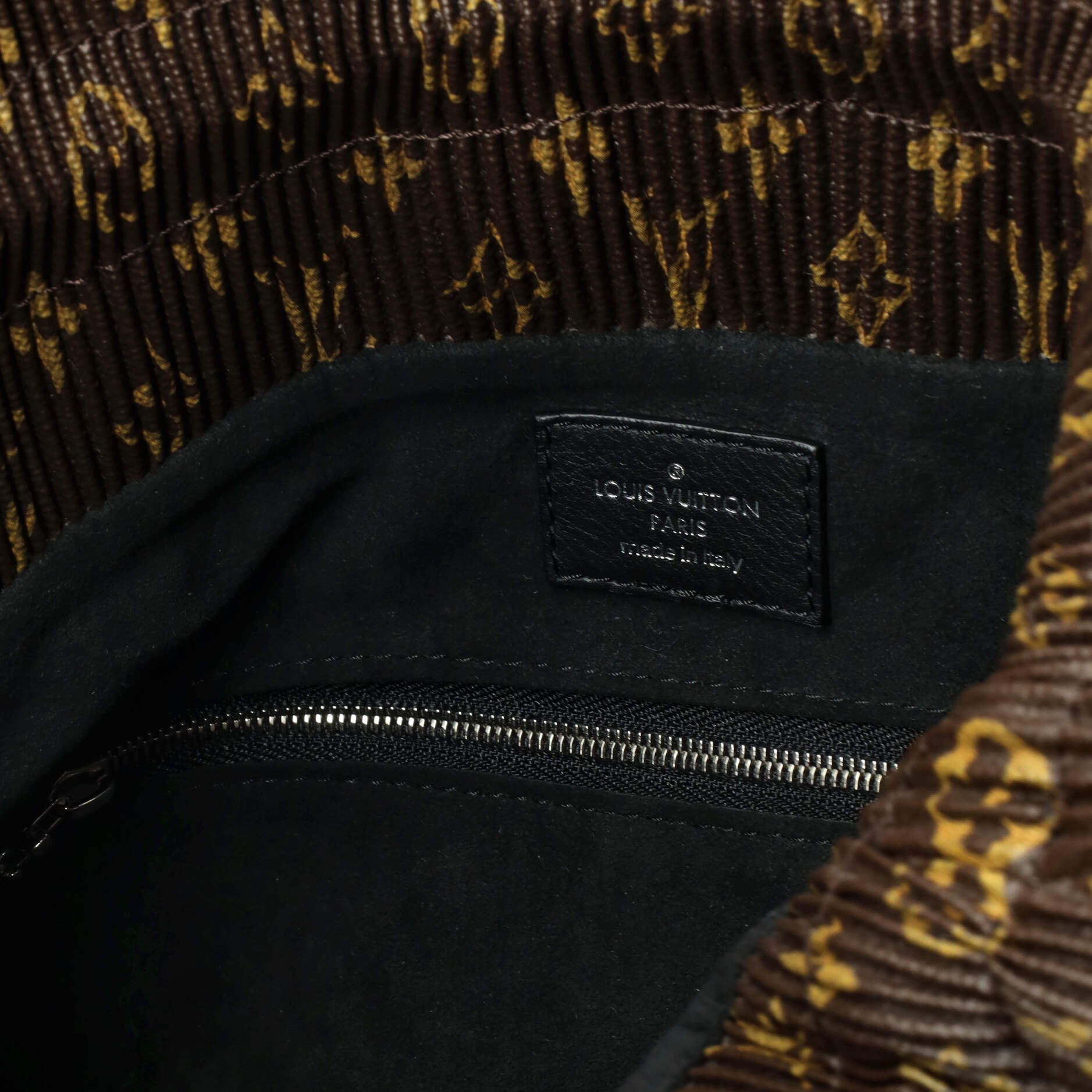 Louis Vuitton Explorer Shoulder Bag Pleated Monogram Canvas MM at