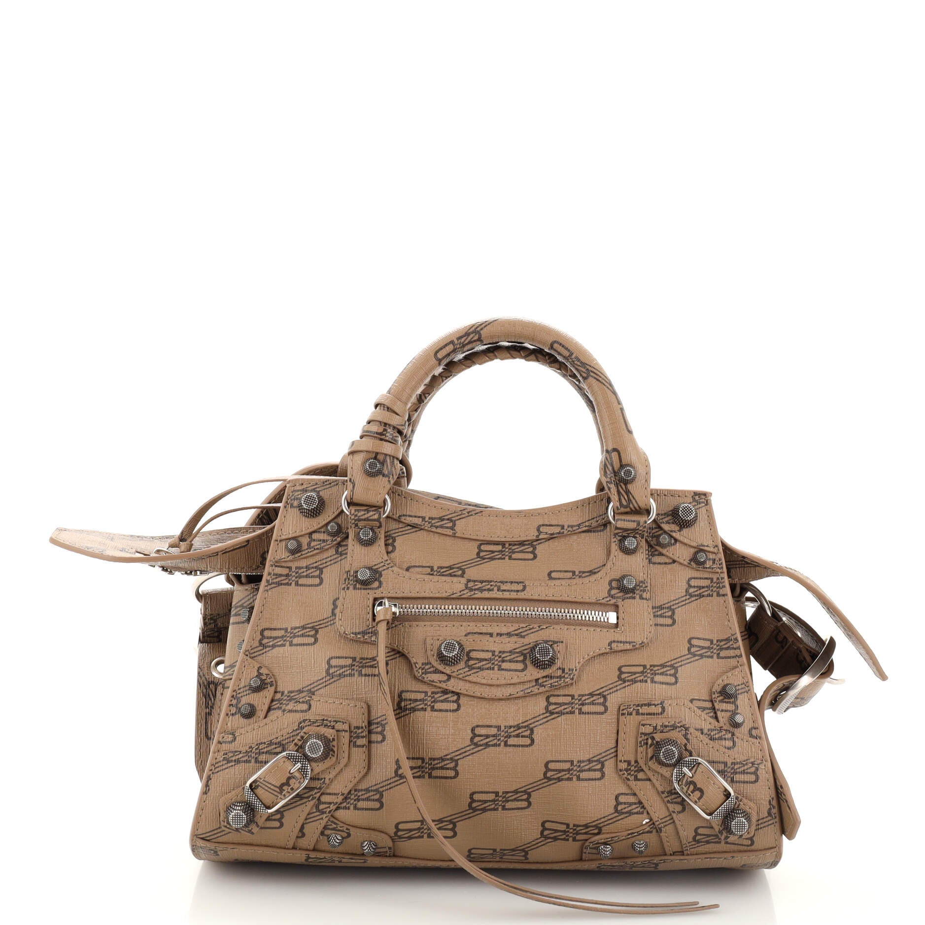 Gucci X Balenciaga Hacker Project GG Neo Classic Bag Brown Medium Cloth  ref.1008115 - Joli Closet