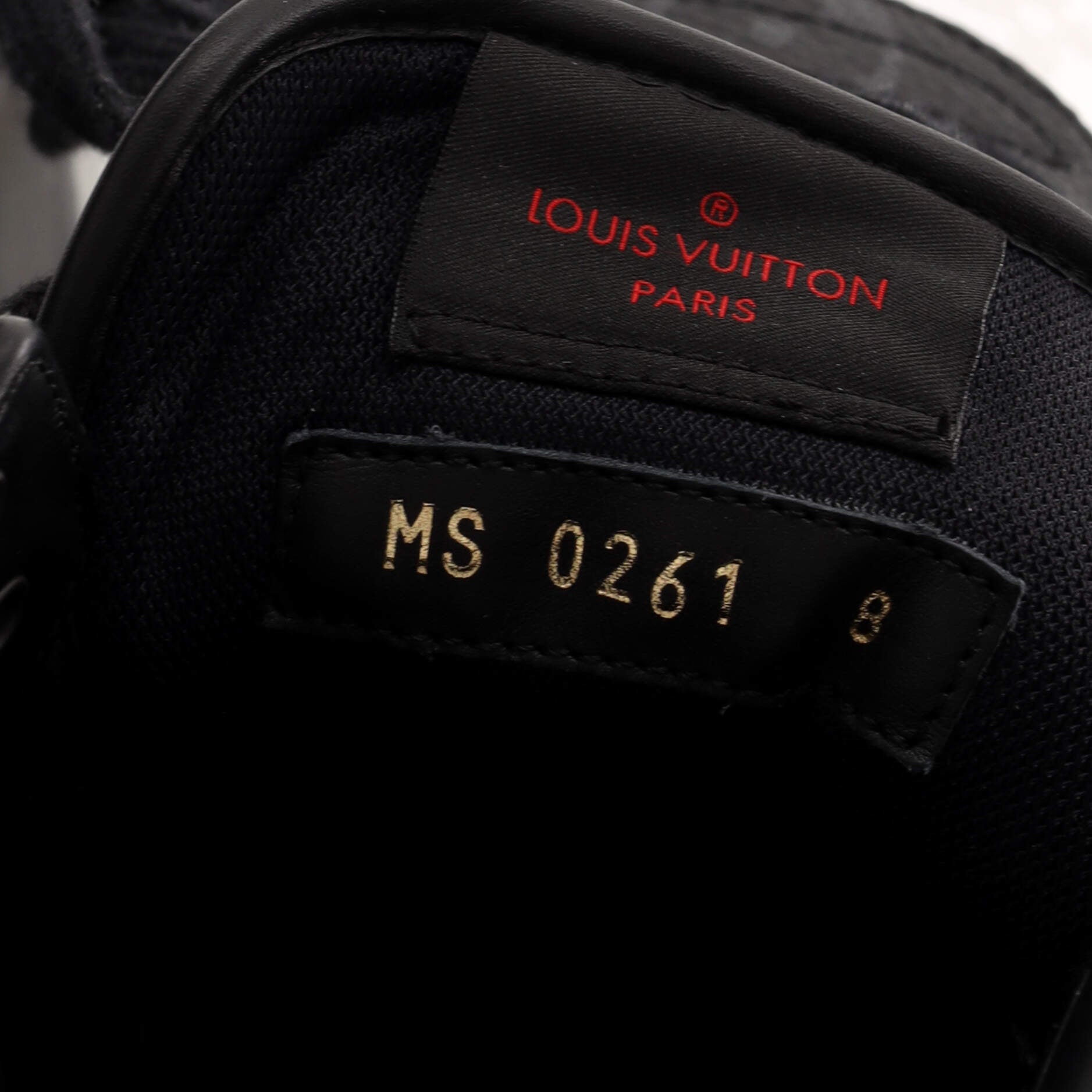 Louis Vuitton Men's Rivoli Sneaker Boots Monogram Eclipse Canvas