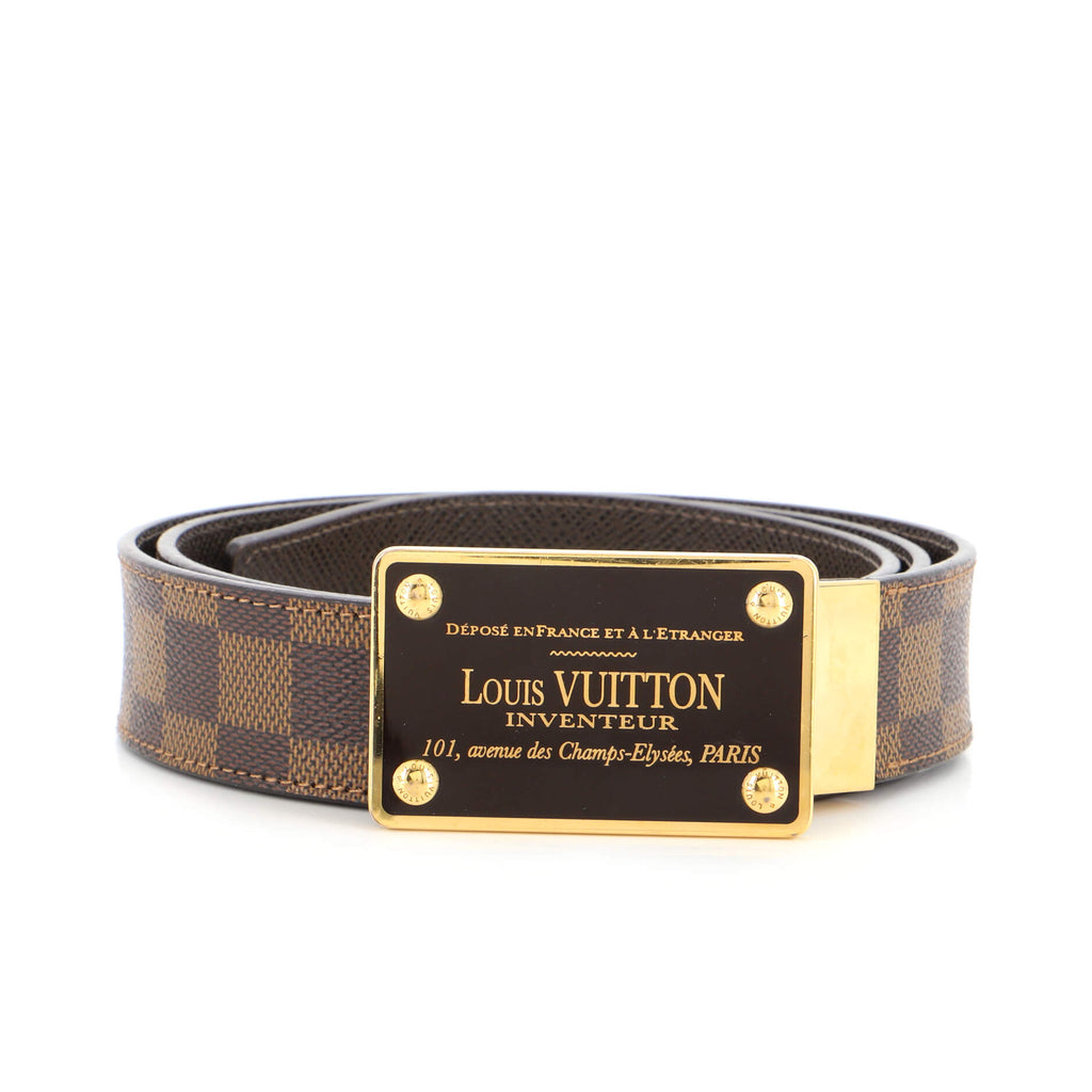 Louis Vuitton Reversible Inventeur Belt at 1stDibs  louis vuitton  inventeur belt lv inventeur belt louis vuitton inventeur belt buckle