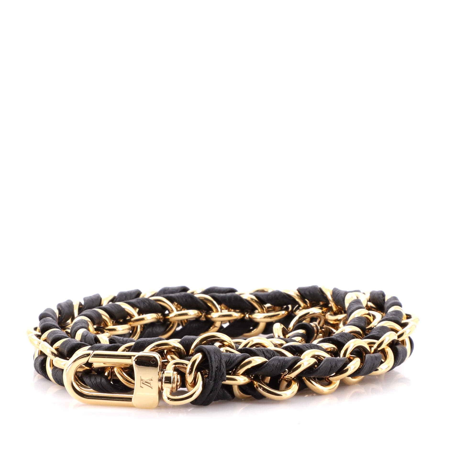 Louis Vuitton Leather LV Tiger Reversible Bracelet