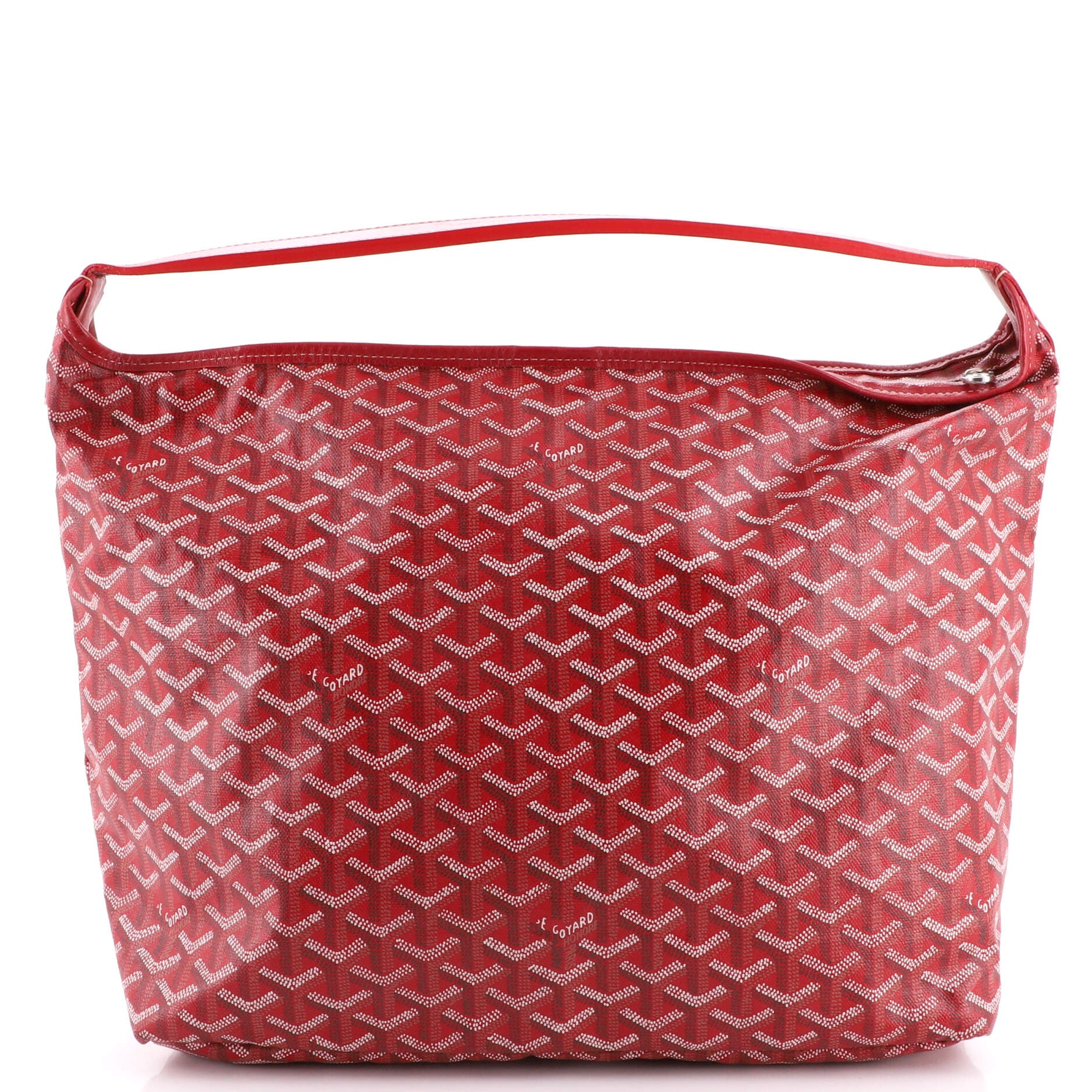 GOYARD Fidji Hobo Coated Canvas