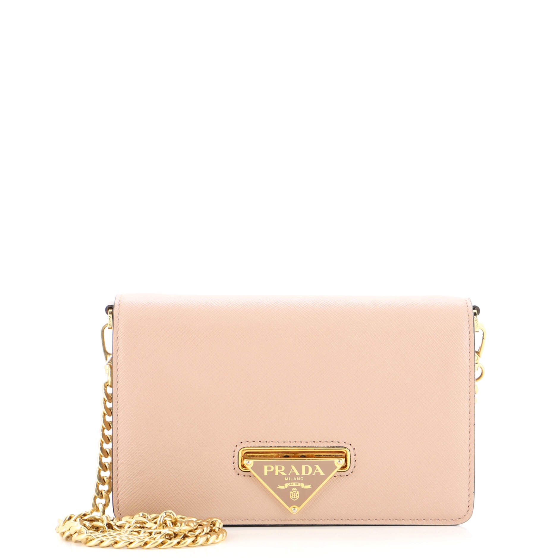 Prada Galleria Saffiano Lux Wallet On Chain Bag