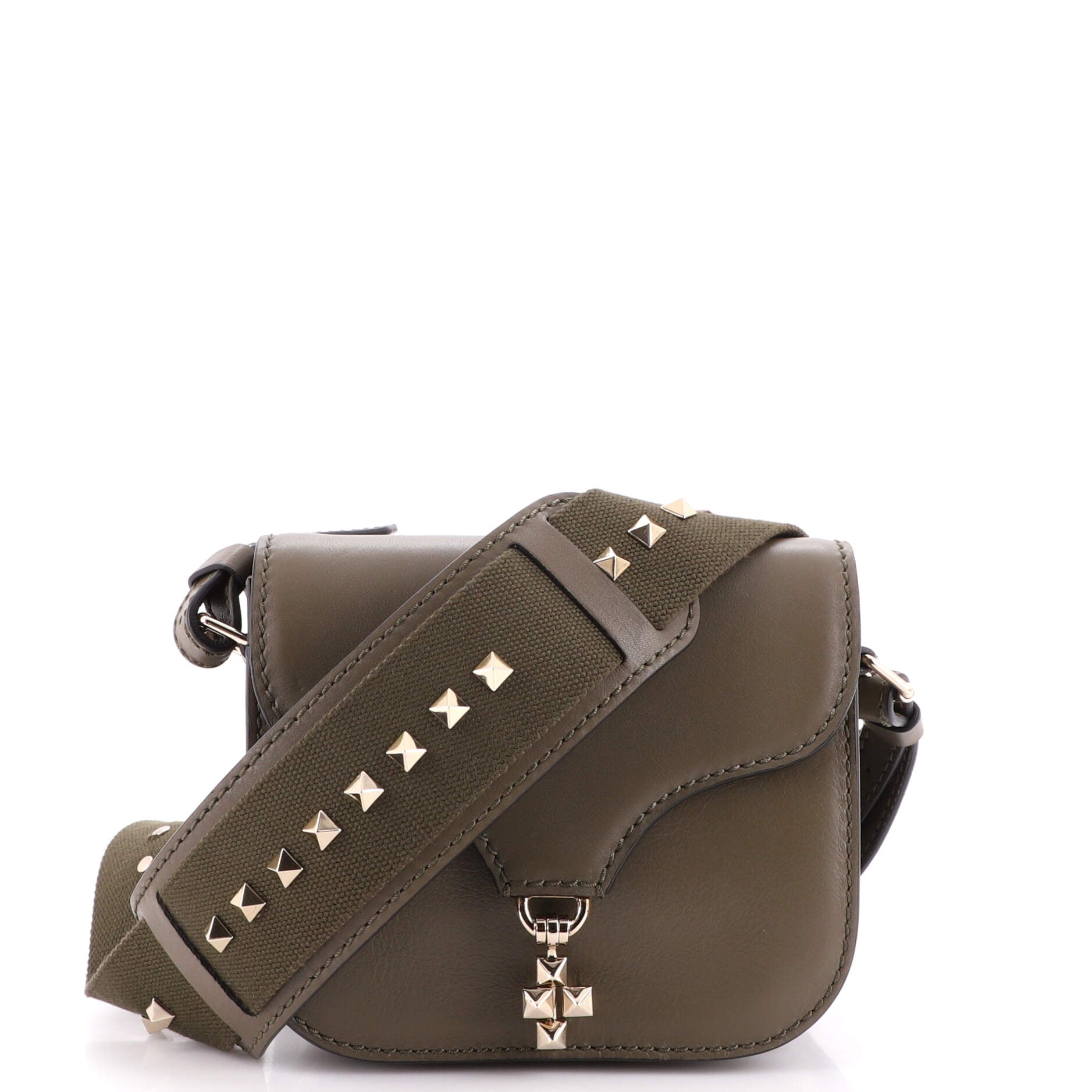 Valentino Garavani Rockstud grain-texture Crossbody Bag - Farfetch