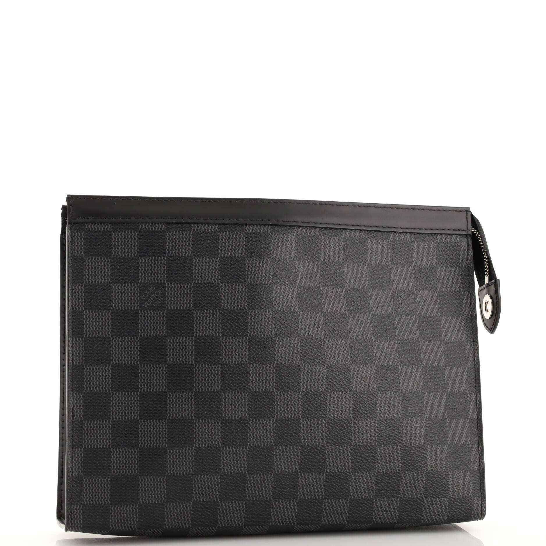 Louis Vuitton Damier Graphite Clutch Grey