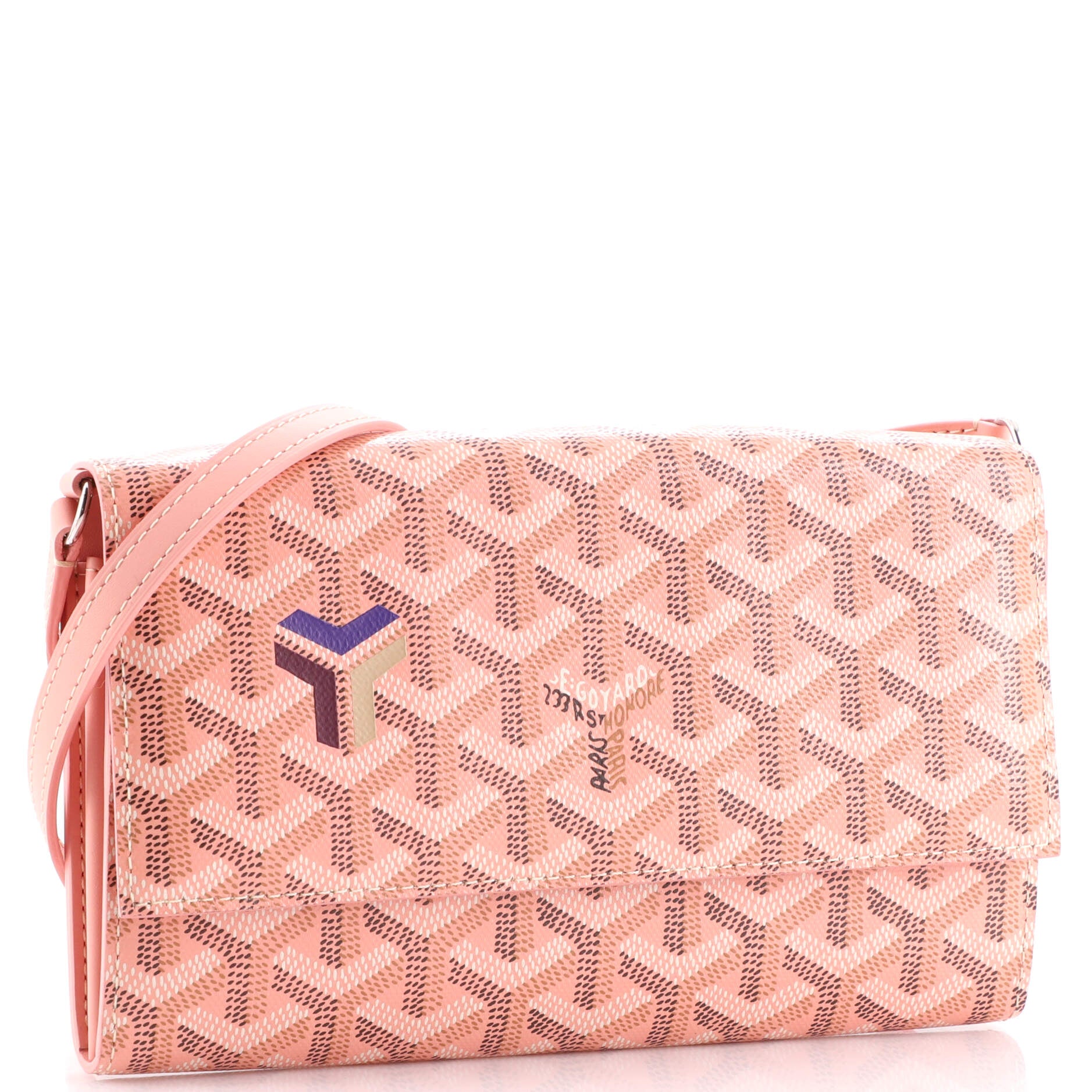 Goyard Bicolor Varenne Continental Wallet w/Strap – The Closet